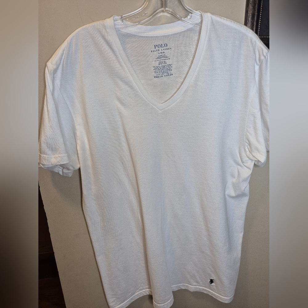 Polo by Ralph Lauren Men's White T-Shirt